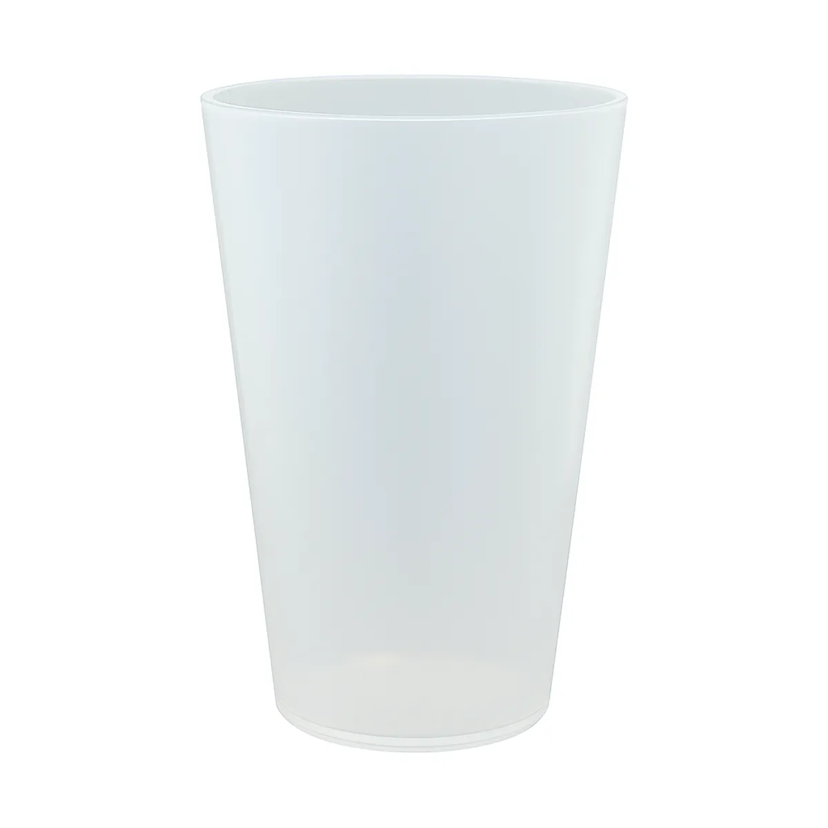 CITYSHOP - Pack 20 Vasos BIKUL 600 ml Plásticos Reutilizables resistentes para eventos