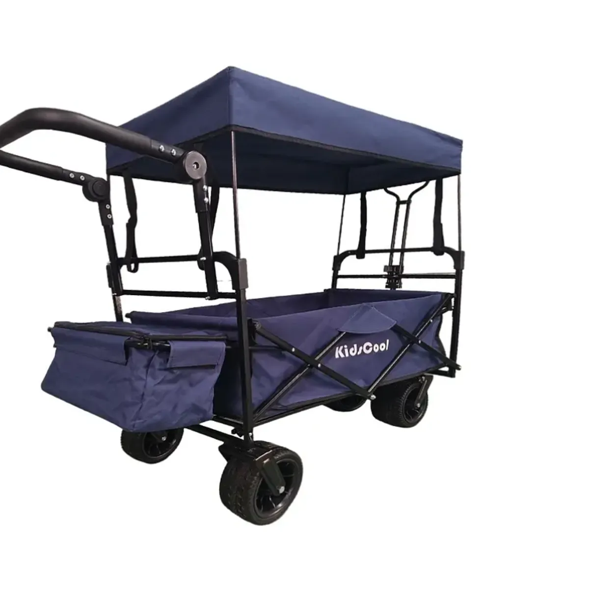 KIDSCOOL - Carro Wagon Plegable Azul