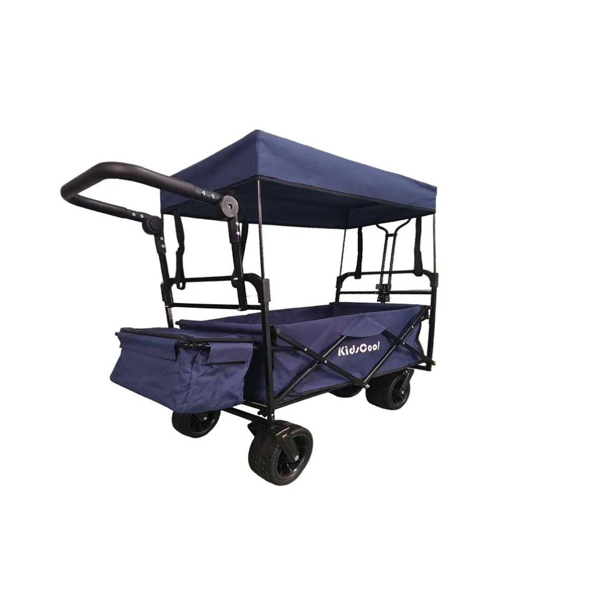 KIDSCOOL - Carro Wagon Plegable Azul