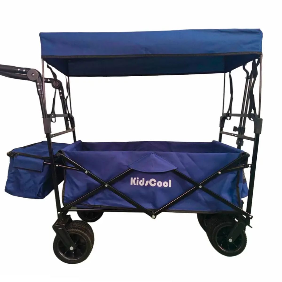 KIDSCOOL - Carro Wagon Plegable Azul