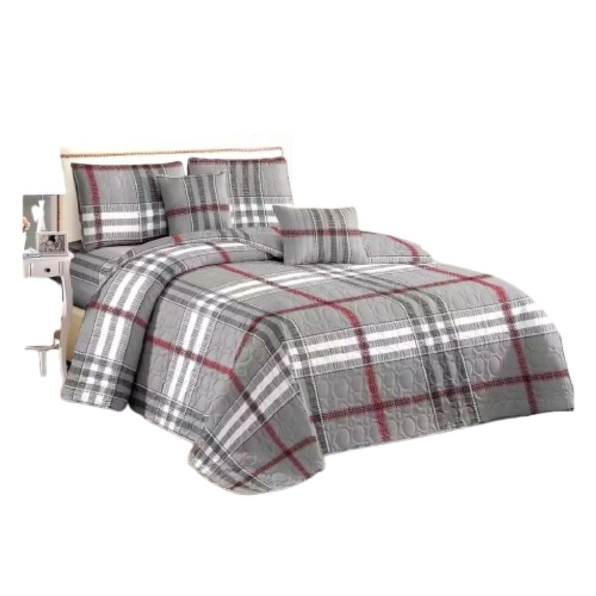 GENERICO - Cubrecama Quilt Verano 2 Plazas - Gales KFL343