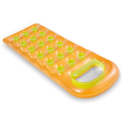 Imagen 2 del producto Flotador Colchoneta Inflable 18-Pocket Naranja