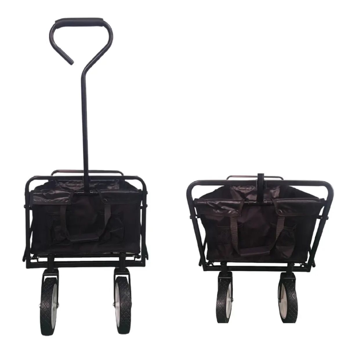 KIDSCOOL - Carro Wagon Plegable Negro