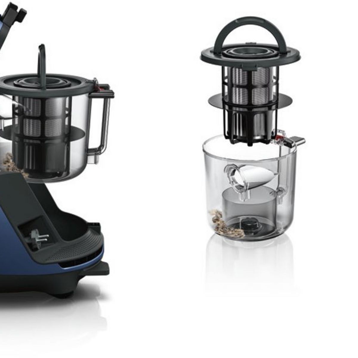 BOSCH - Aspiradora sin bolsa ProSilence Bosch Azul