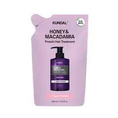 KUNDAL - Tratamiento Capilar Refill con Miel & Macadamia 400ml