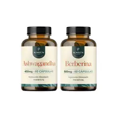KARUNLIFE - Pack Ashwagandha + Berberina - 120 Cápsulas Karun Life