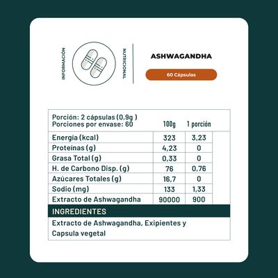 Imagen 2 del producto Pack Ashwagandha + Berberina - 120 Cápsulas Karun Life