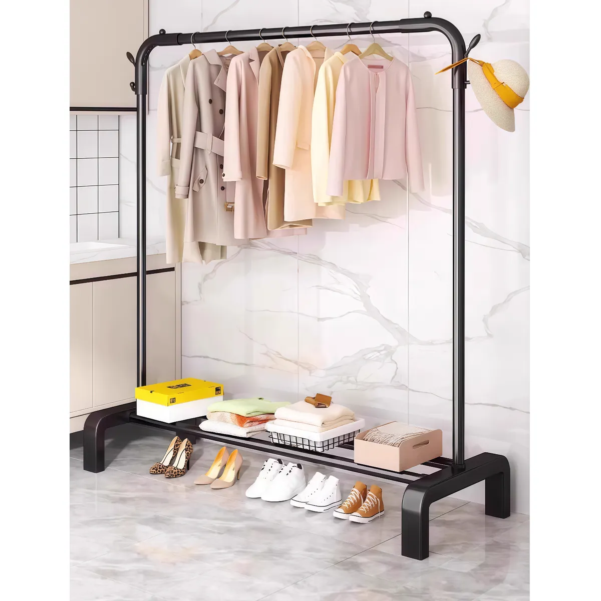 OASIS - Perchero tendedero ropa  color negro