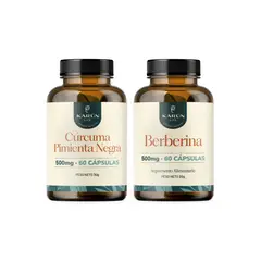 KARUNLIFE - Pack Cúrcuma+ Berberina - 120 Cápsulas Karun Life