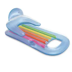 INTEX - Colchoneta Sillón Inflable King Kool Lounges Azul