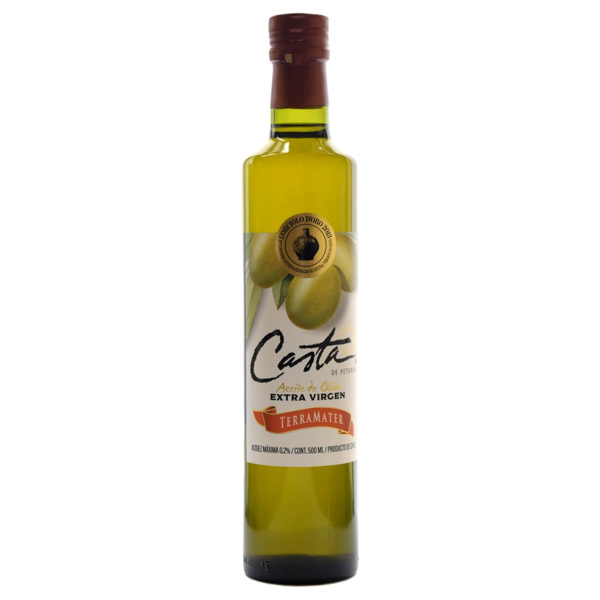 TERRAMATER - Aceite De Oliva Extra Virgen Casta 500ml - Terramater