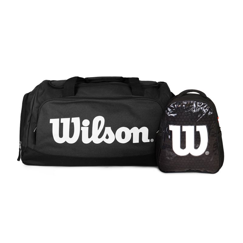 WILSON - Pack bolso Deportivo Luton + Mochila Sweet negra