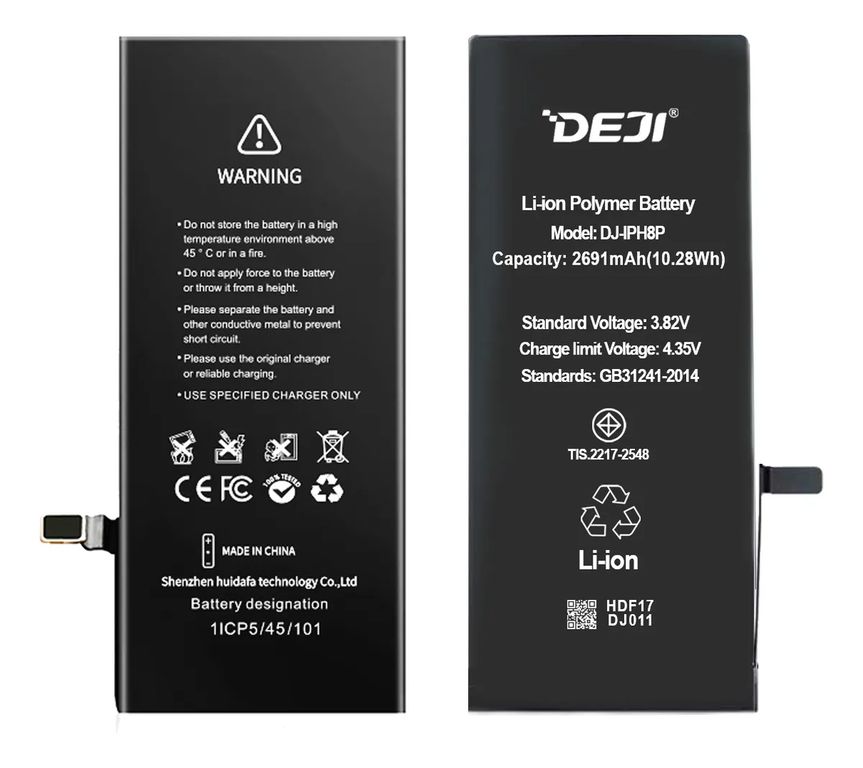 Batería Para Iphone 8 Plus Marca Deji