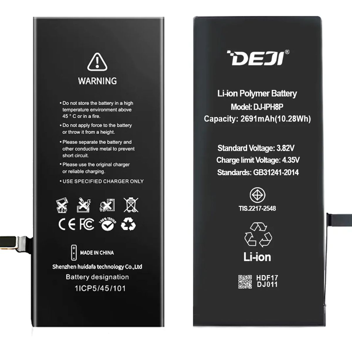 GENERICO - Batería Para Iphone 8 Plus Marca Deji