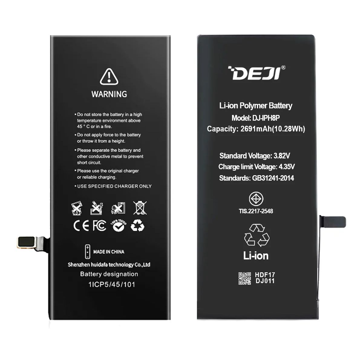 GENERICO - Batería Para Iphone 8 Plus Marca Deji