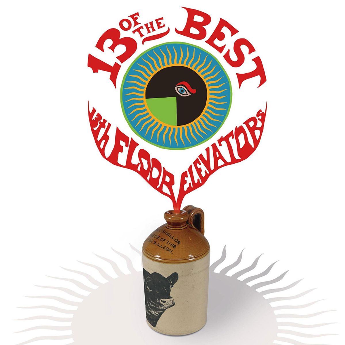 GENERICO - 13th Floor Elevators - 13 Of The Best - Vinilo Rojo