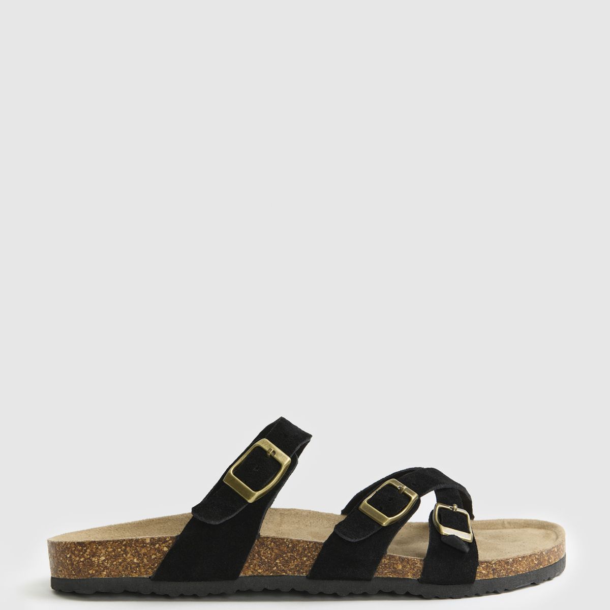 LOUNGE - Sandalias Cruzadas Suede LOUNGE