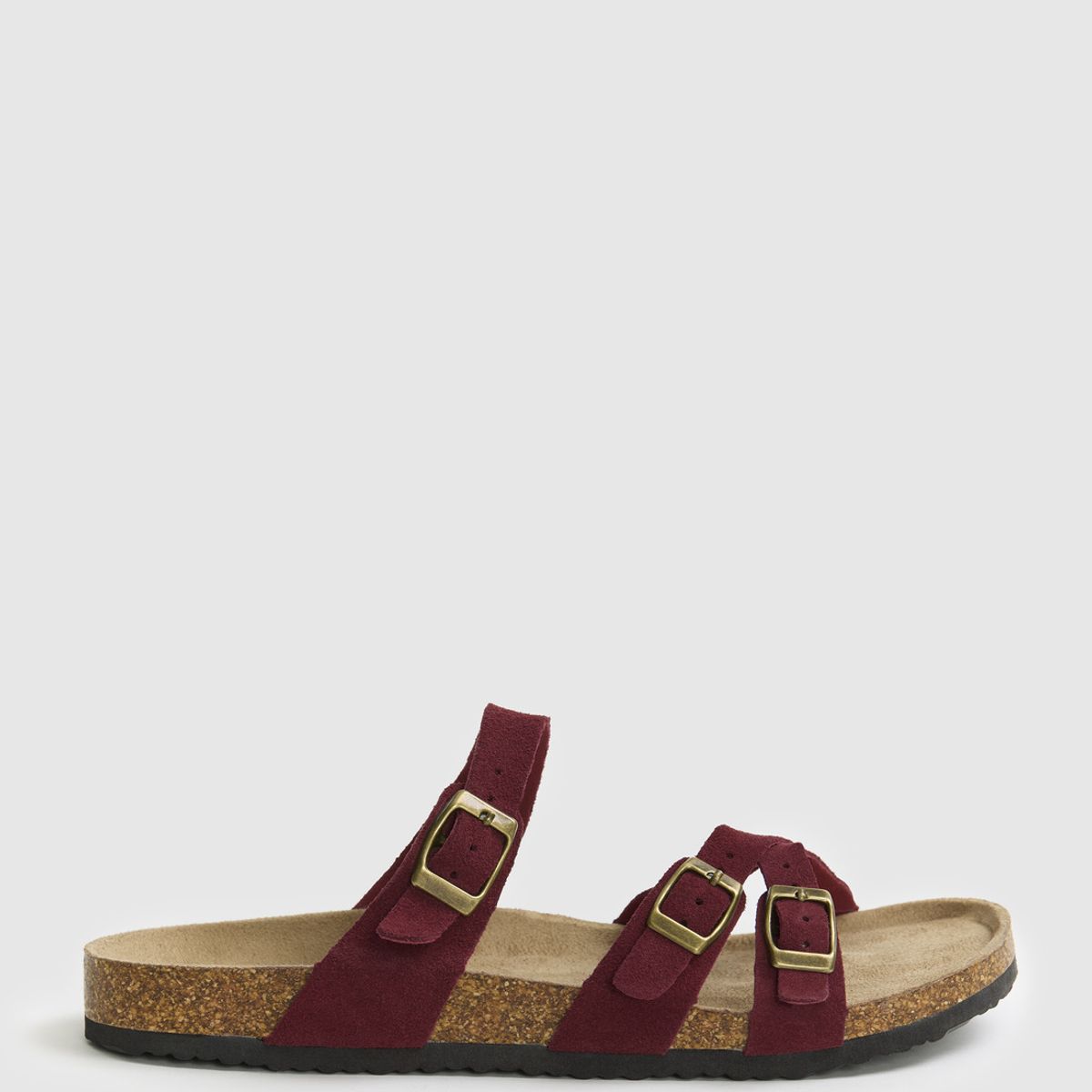 LOUNGE - Sandalias Cruzadas Suede LOUNGE