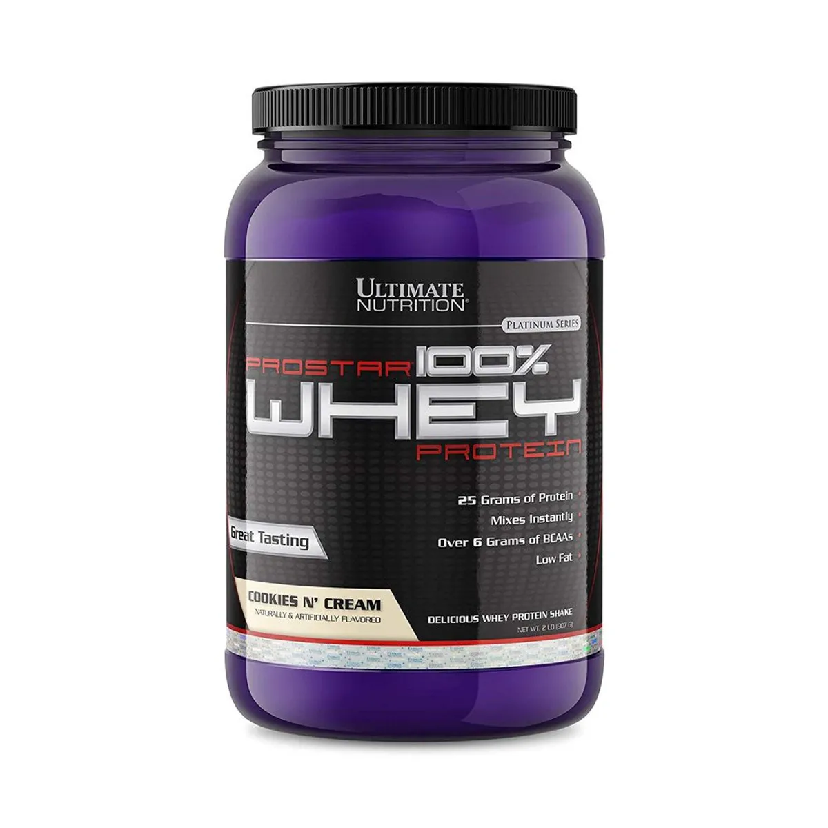 ULTIMATE NUTRITION - Proteína Prostar Whey 2LB - Cookies and Cream