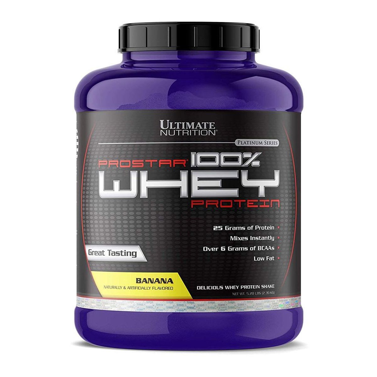 ULTIMATE NUTRITION - Proteína Prostar Whey 5LB - Banana