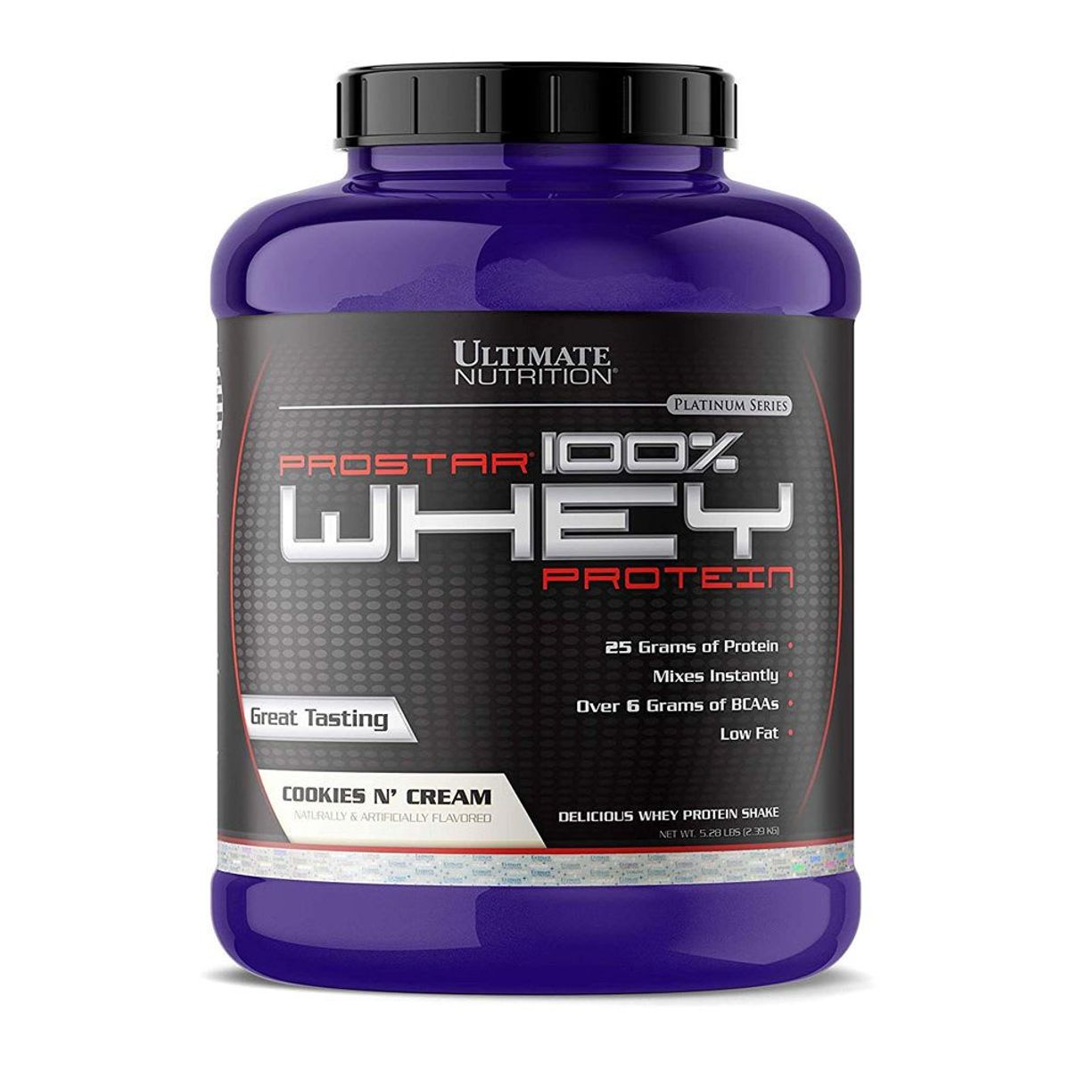 ULTIMATE NUTRITION - Proteína UL Prostar Whey 5lb - Cookies and cream