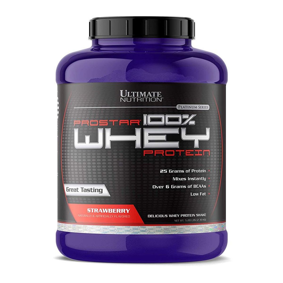 ULTIMATE NUTRITION - Proteína UL Prostar Whey 5lb - Frutilla