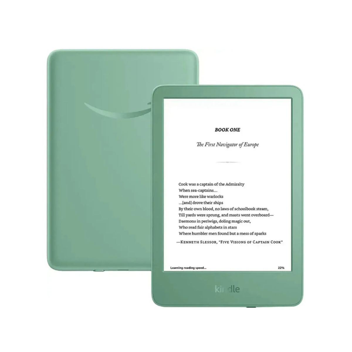 AMAZON - Nueva Amazon Kindle 6 pulgadas E-Reader 2024 - 16 GB - Matcha