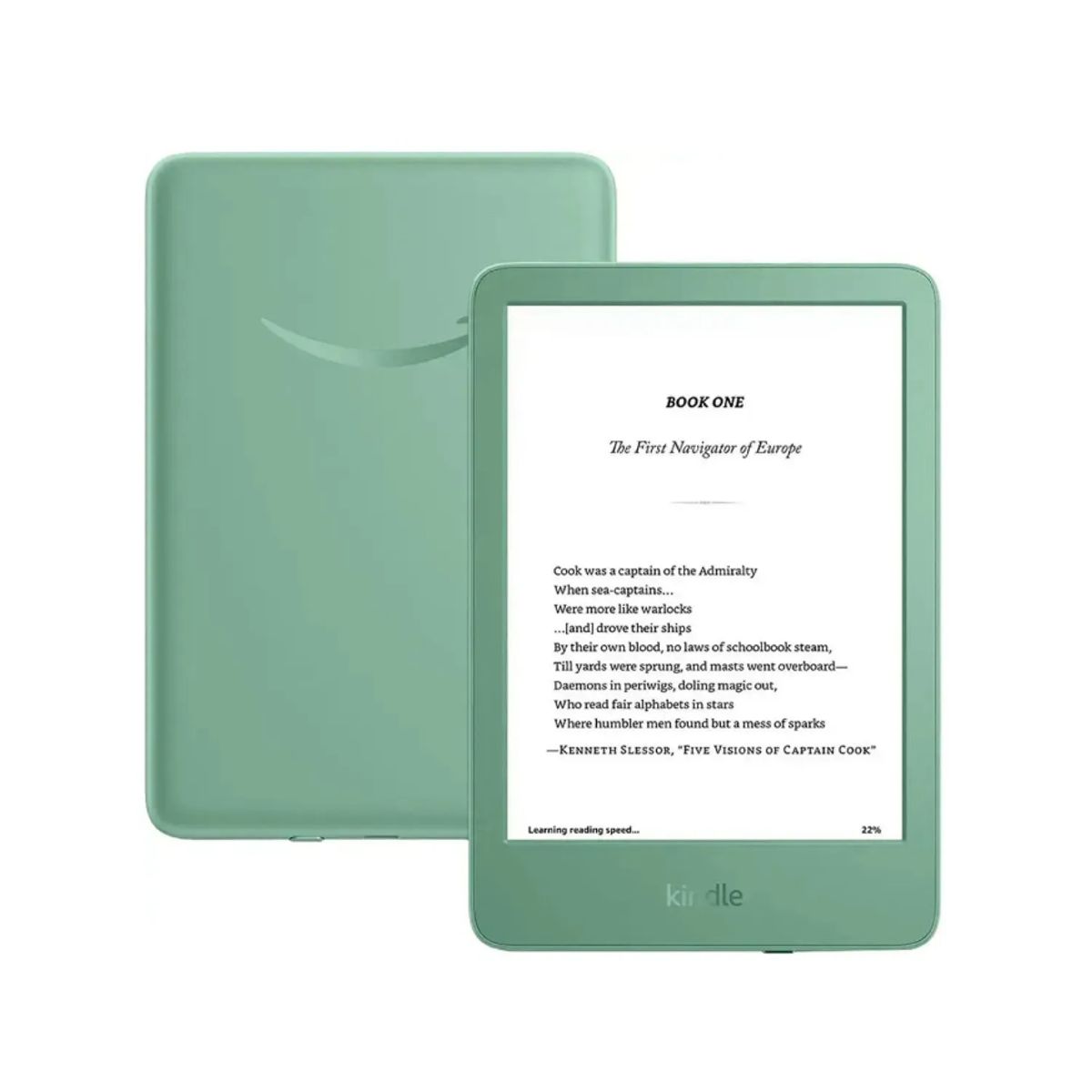 AMAZON - Nueva Amazon Kindle 6 pulgadas E-Reader 2024 - 16 GB - Matcha