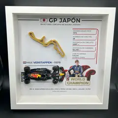 GENERICO - Cuadro Decorativo Formula 1 GP Japon 2022 Max Verstappen F1