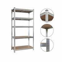 Repisa Estante Metálico 180x90x40 cm Galvanizado