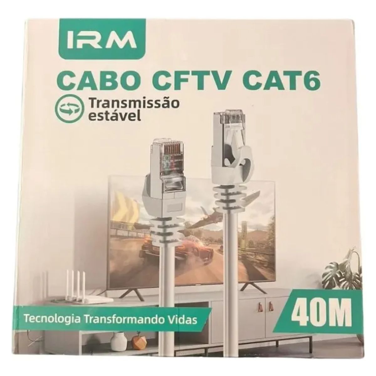 GENERICO - Cable de Red Ethernet UTP/FTP Cat 40 Metros,