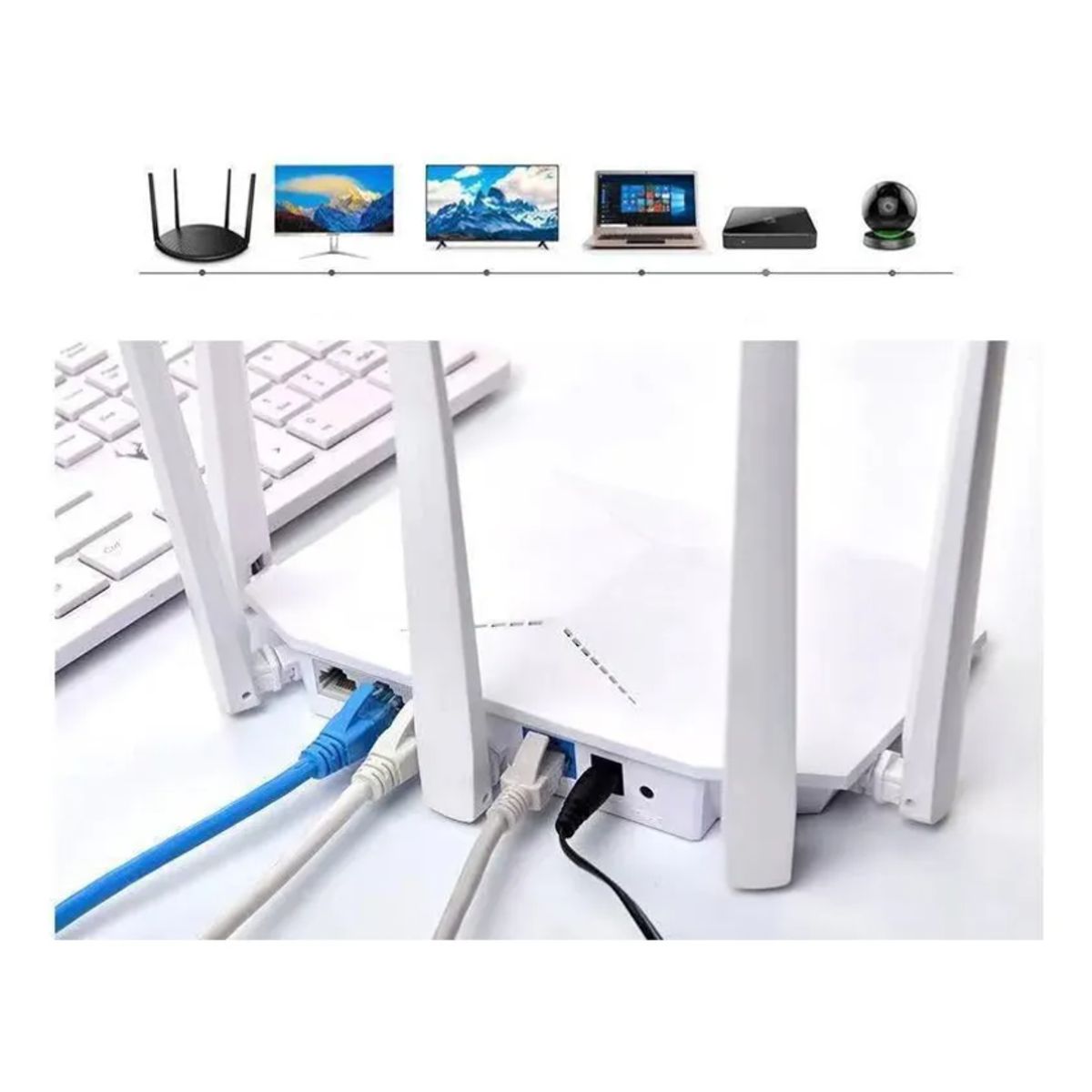 GENERICO - Cabo de Rede Ethernet UTP/FTP Cat [Inserir Cat], 30 Metros,