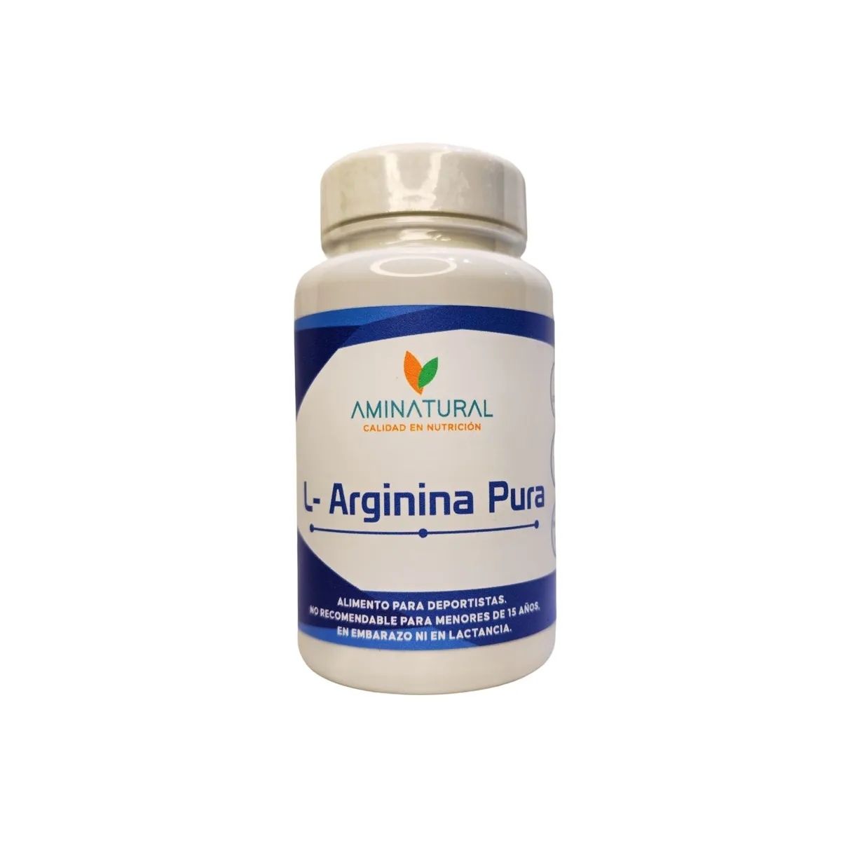GENERICO - L-Arginina Pura Aminatural 120 Cáps - Óxido Nítrico Natural