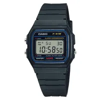 RELOJ F-91W-1DG UNISEX VINTAGE NEGRO