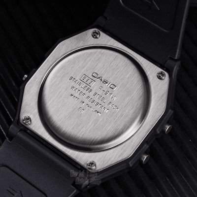 Imagen 2 del producto RELOJ F-91W-1DG UNISEX VINTAGE NEGRO