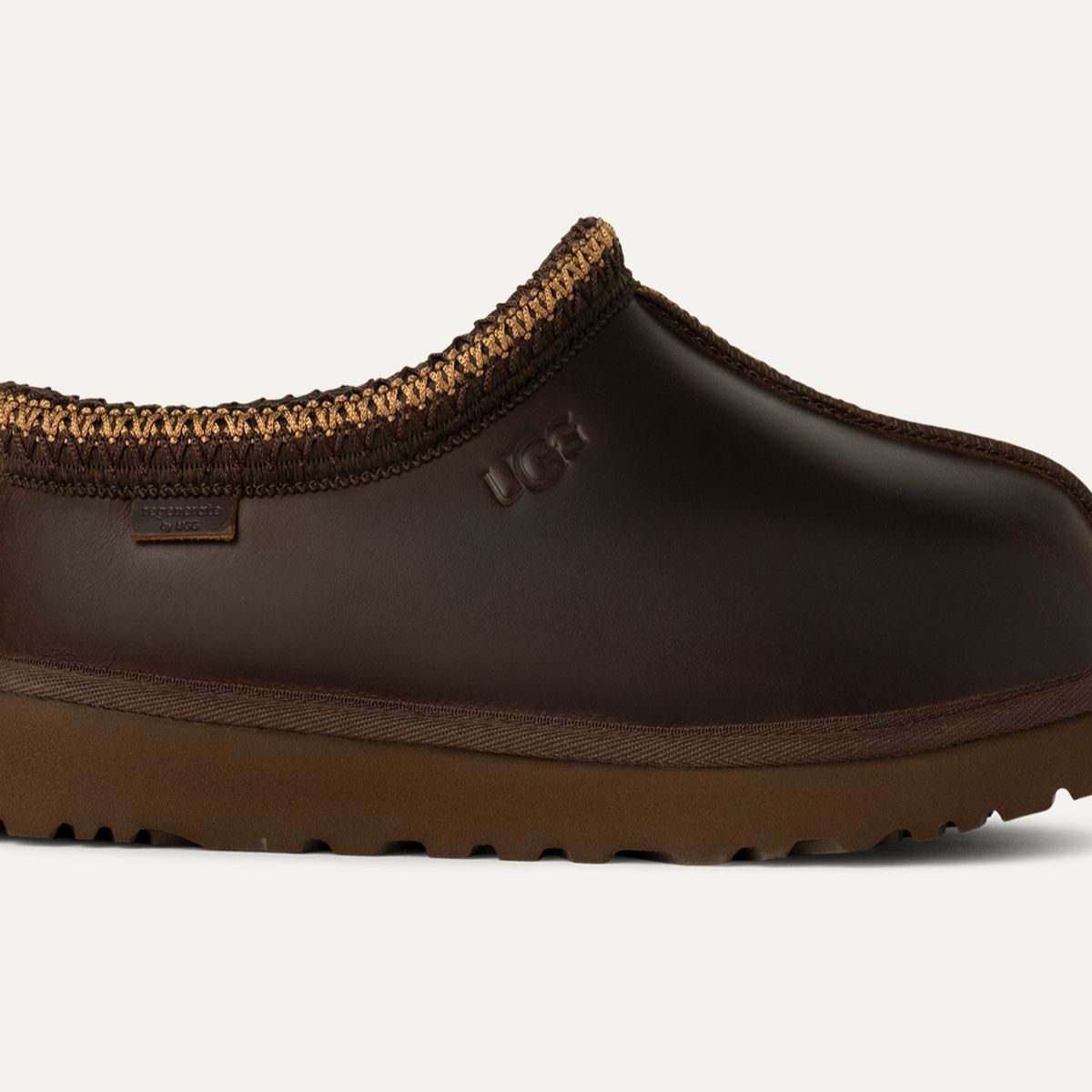 UGG - Pantufla Hombre UGG Tasman Lthr Regen Café