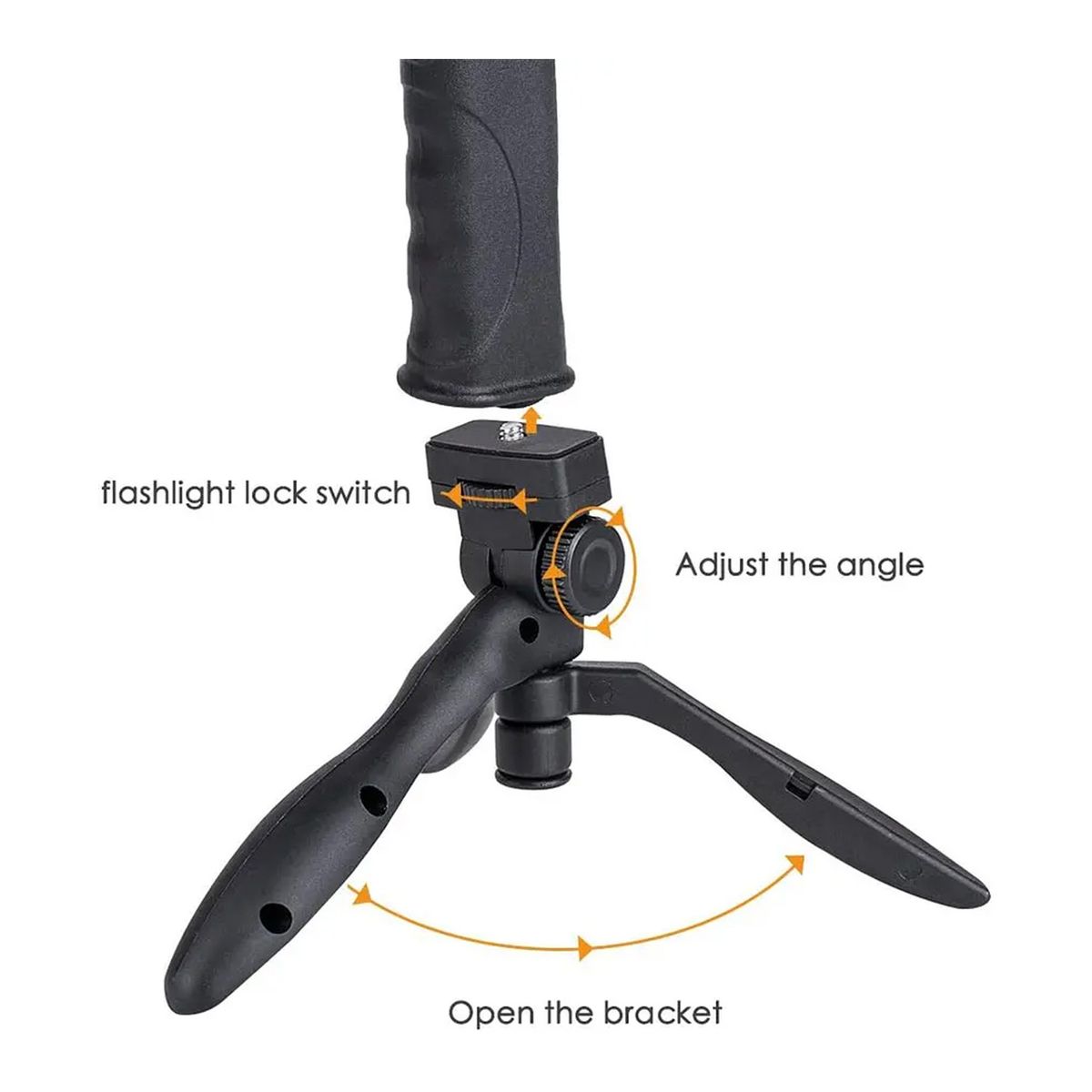 GENERICO - Linterna Super Brillante 1200lm Exteriores