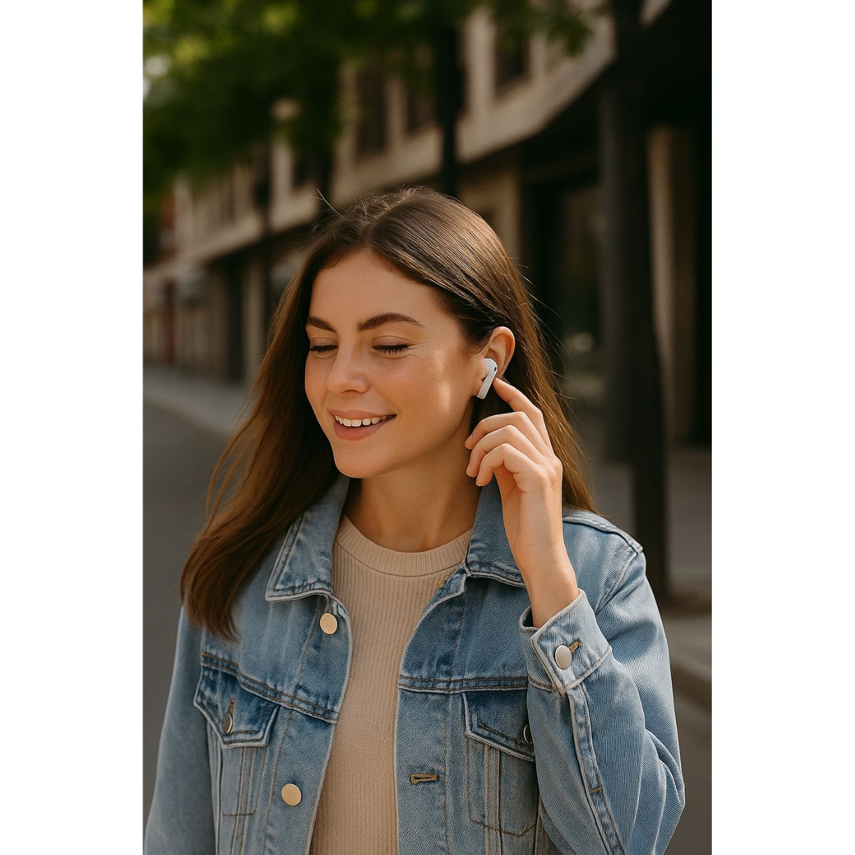 GENERICO - Audífonos Inalámbricos Bluetooth Android Y iPhone Blanco