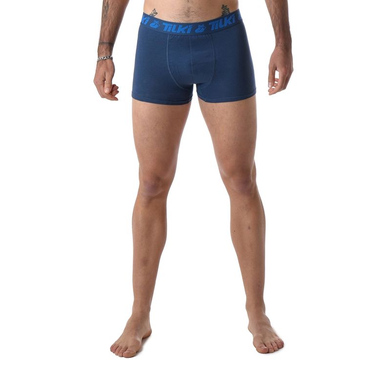 Boxer Temel Azul Tenis Padel Azul S