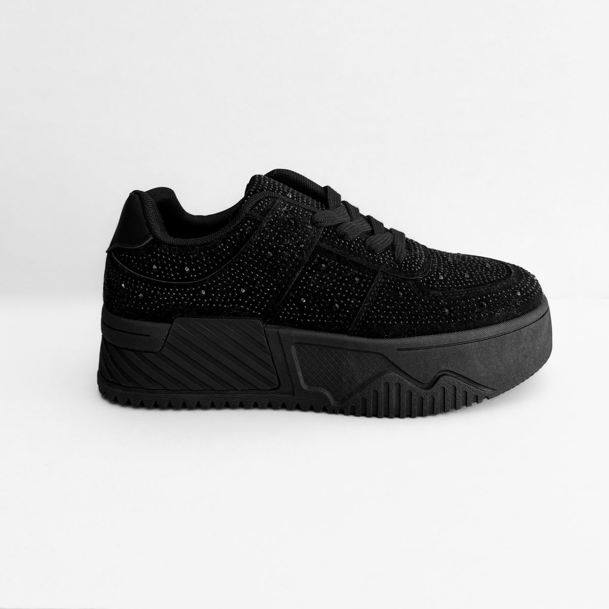 HERIEL - ZAPATILLA MUJER TESSA NEGRO BELLA MODA