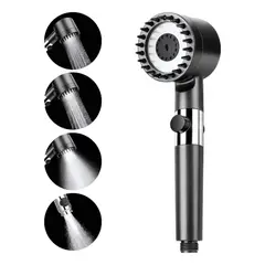 BELIDASHOP - Cabezal Redondo Masajeador De Ducha Alta Presion Ajustable