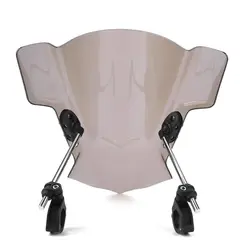 GENERICO - Parabrisas Moto Deportivo Alto Universal Ahumado