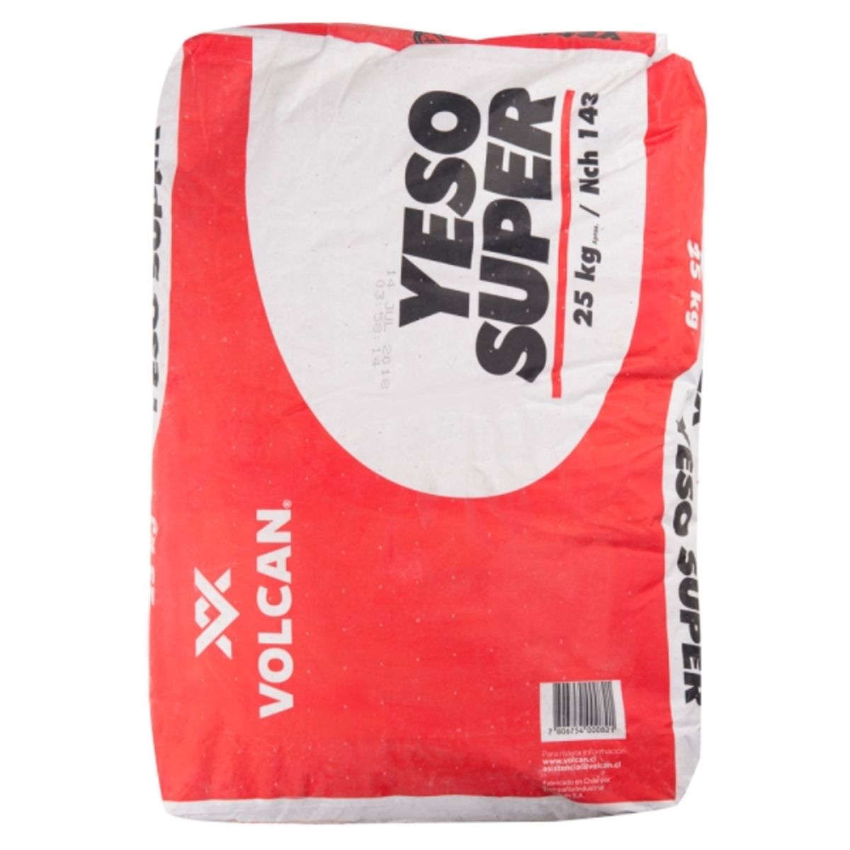 VOLCAN - Yeso super Volcan saco 25kg