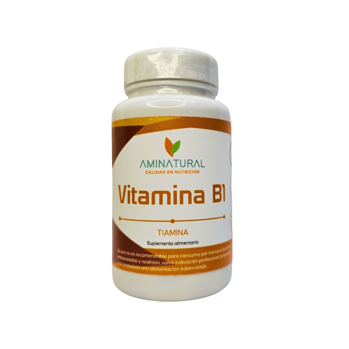 GENERICO - Vitamina B1 Tiamina Aminatural 120 cáps.