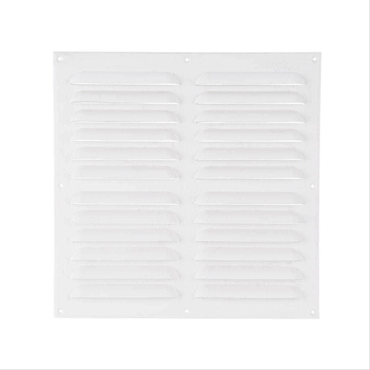 DVP - Celosia pvc ventana plana blanca 30x30cm