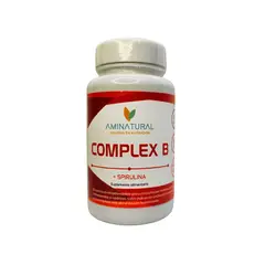GENERICO - Complex B+Spirulina Aminatural 120 cáps.