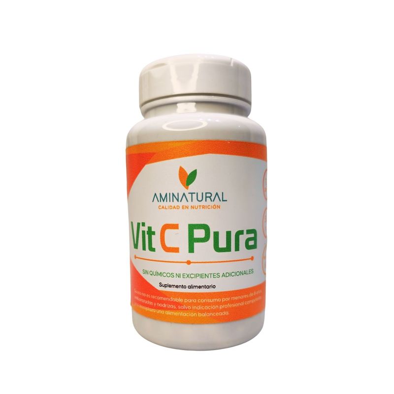 GENERICO - Vitamina C Pura Aminatural 120 cáps.