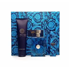 VERSACE - Pour Homme Set: EDT 100 ml, Gel Ducha 140 ml, spray 10ml
