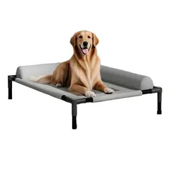 EVERSO - Cama Elevada Altura Para Mascota Perro Gato 66x45x17cm