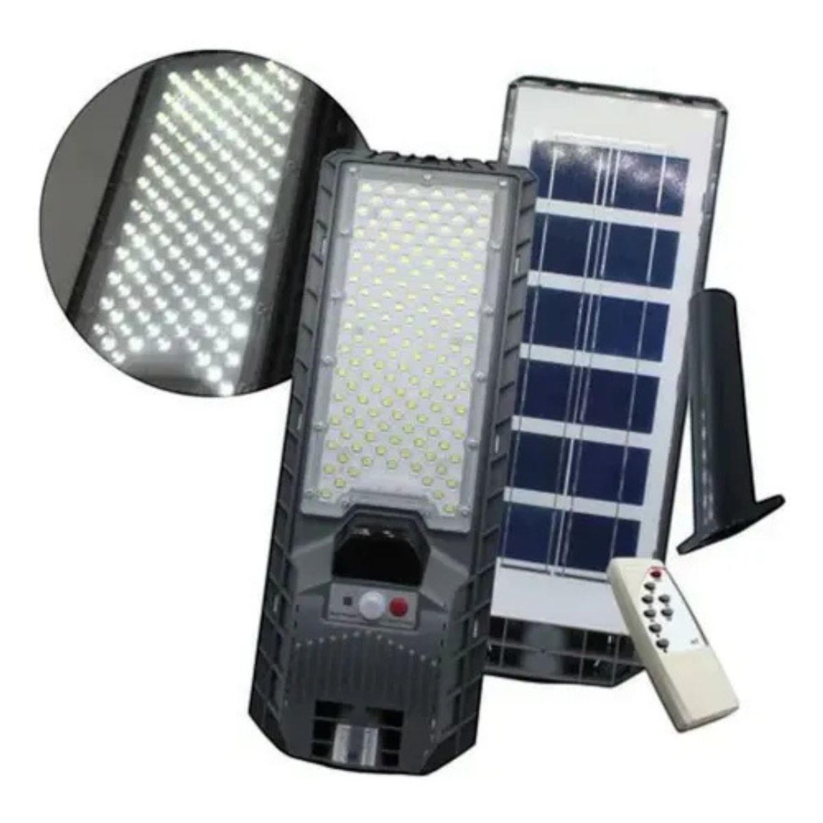 IRM - Foco Led Panel Solar Control Remoto 600w